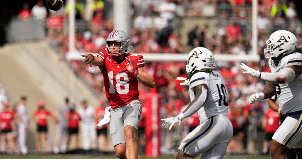 Will Howard-Ohio state-Ohio State football-Buckeyes