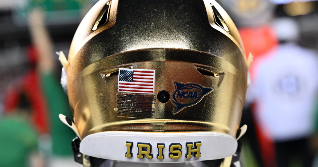 Notre Dame Helmet