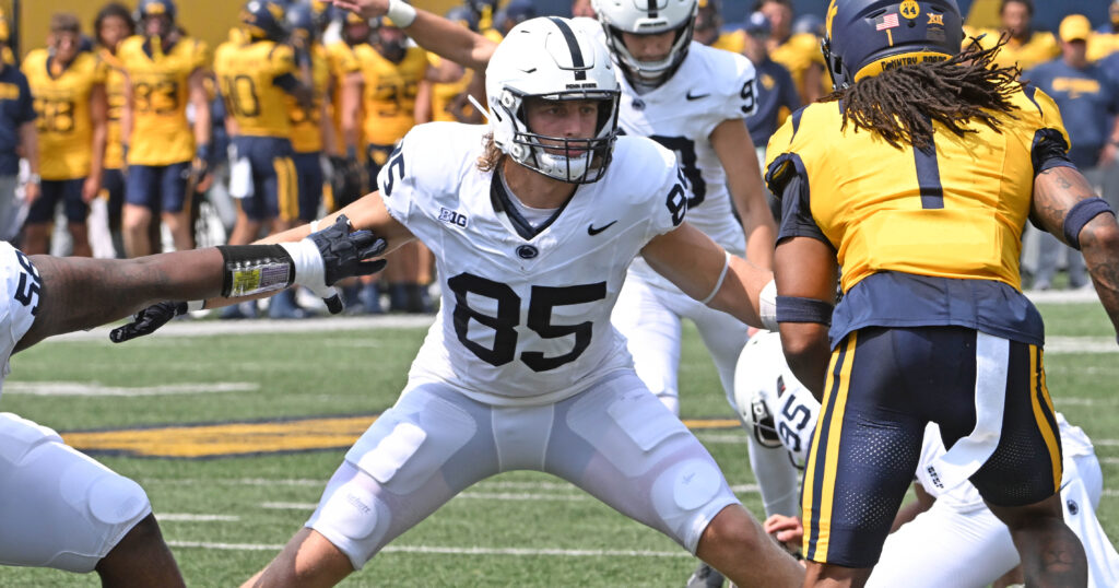 Penn State tight end Luke Reynolds