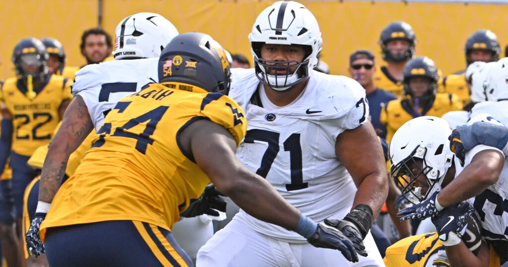 Penn State offensive lineman Vega Ioane