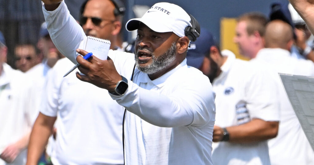 Penn State cornerbacks coach Terry Smith