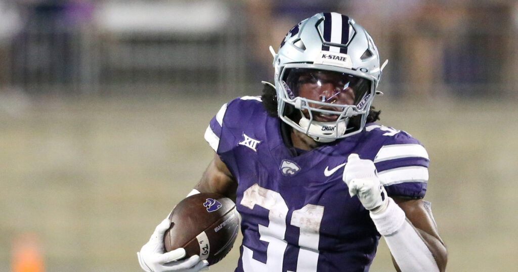 DJ Giddens runs wild for Kansas State