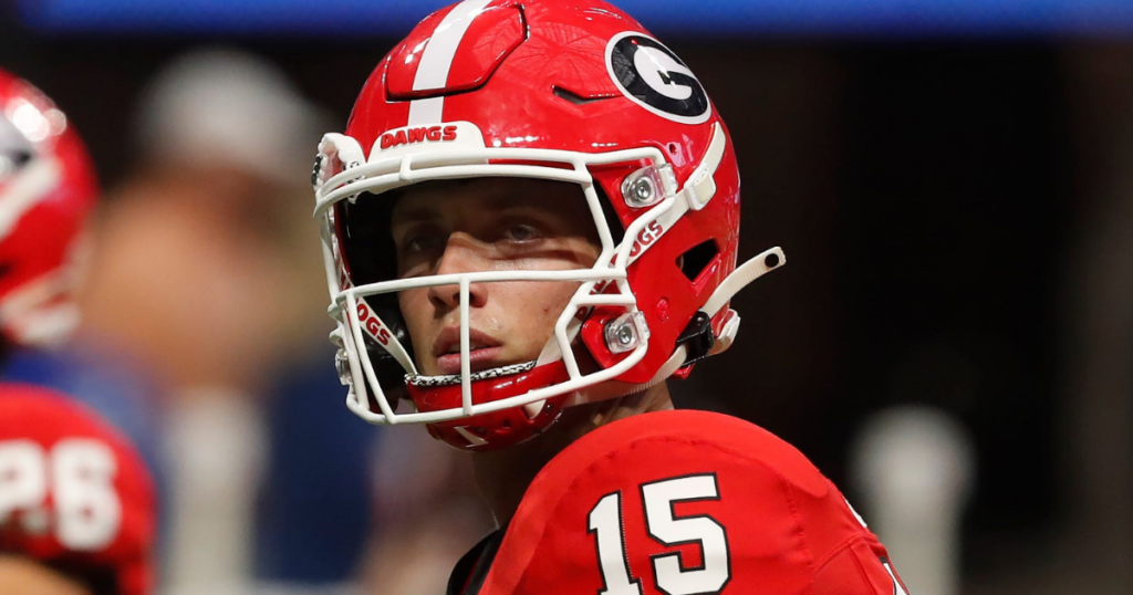 Georgia quarterback Carson Beck