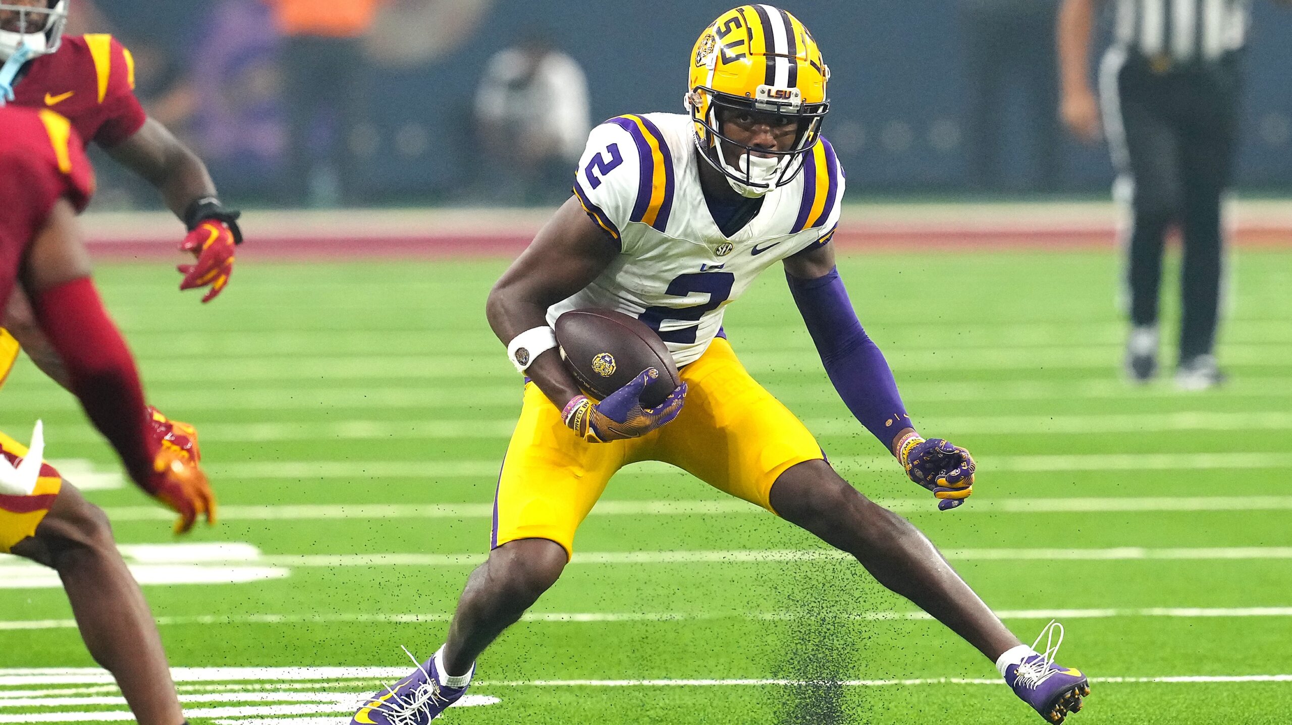 Kyren Lacy arrest: LSU WR posts bail following homicide hit-and-run charges