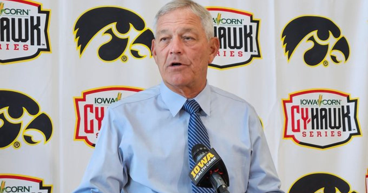 Kirk Ferentz back in charge, ready for Iowa State