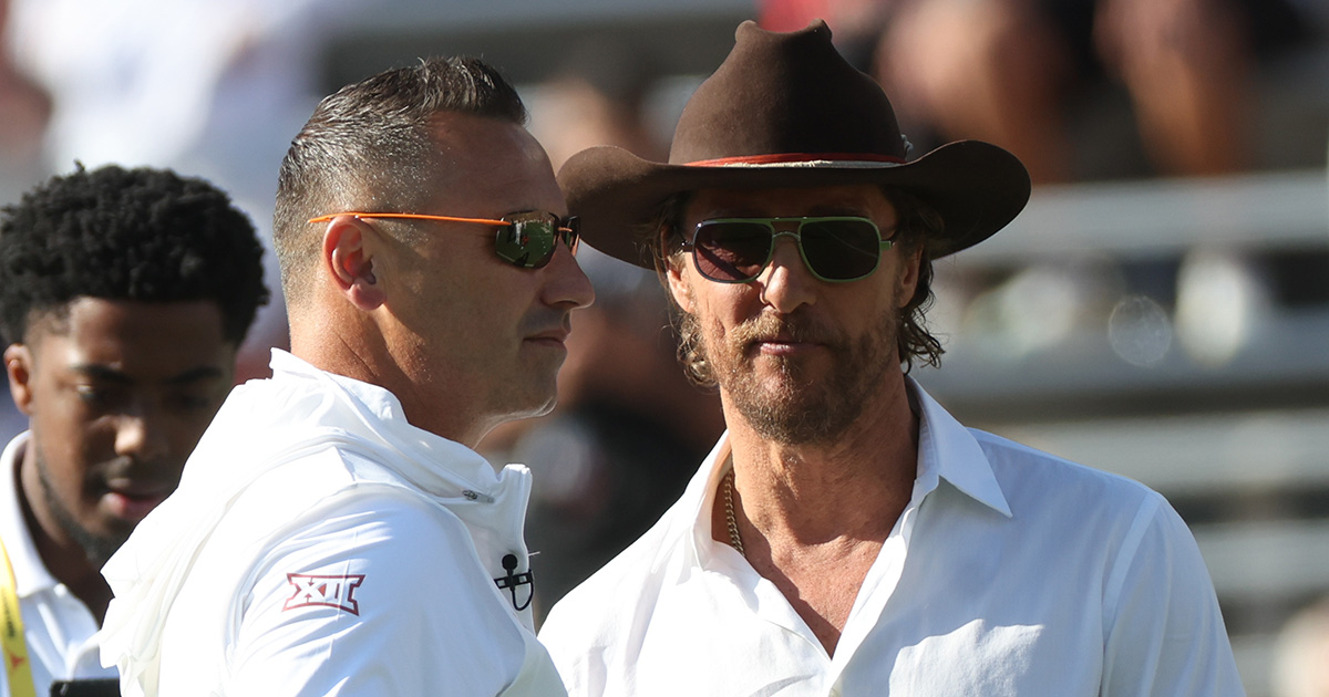 Steve Sarkisian highlights Matthew McConaughey’s impact on Texas football