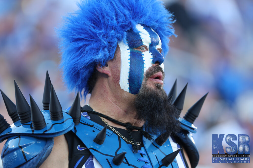 Kentucky fan dressed up - Dr. Michael Huang, Kentucky Sports Radio