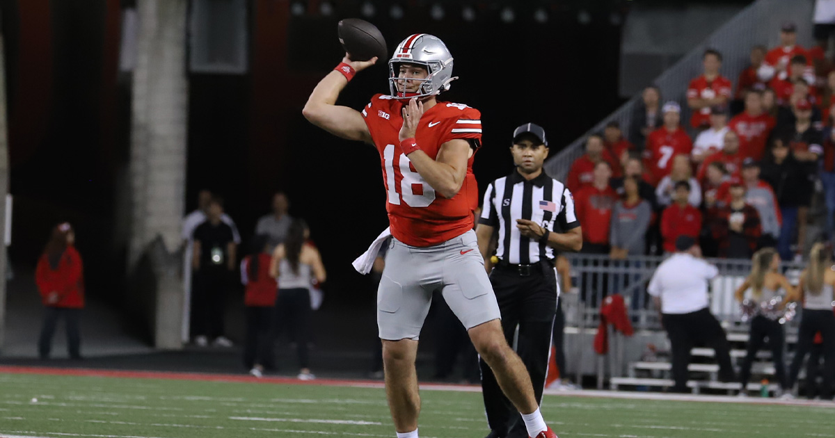 Will Howard Injury: Ohio State QB Leaves Game With Injury Following Hit ...