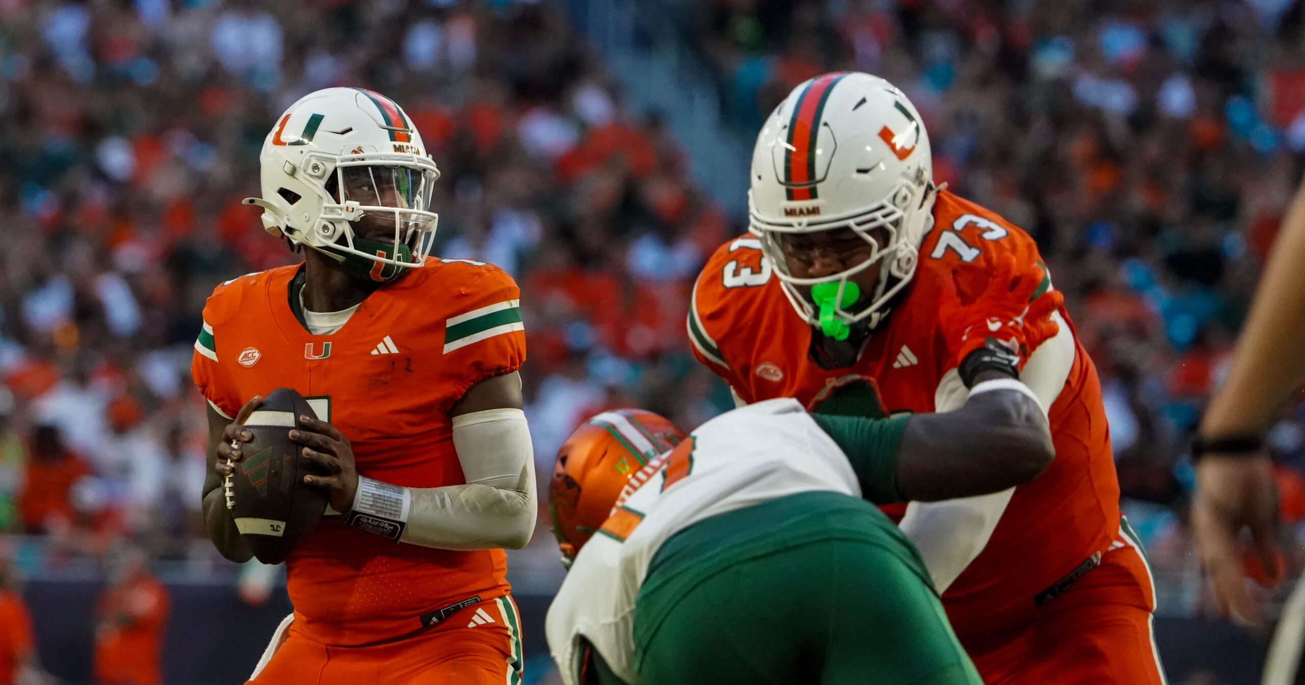 Miami grades vs. Florida A&M per Pro Football Focus