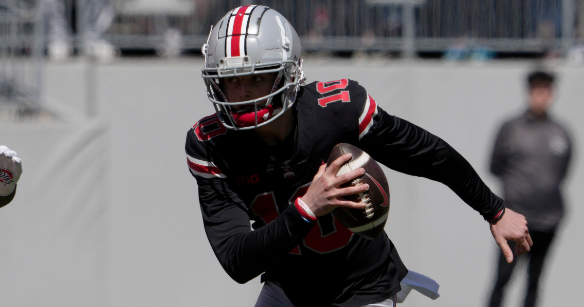 Julian Sayin scores first career touchdown for Ohio State vs. Western