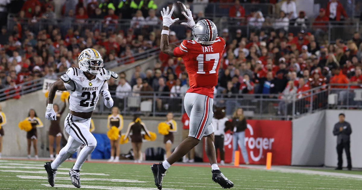 Ohio State Update on Carnell Tate's availability for Oregon game