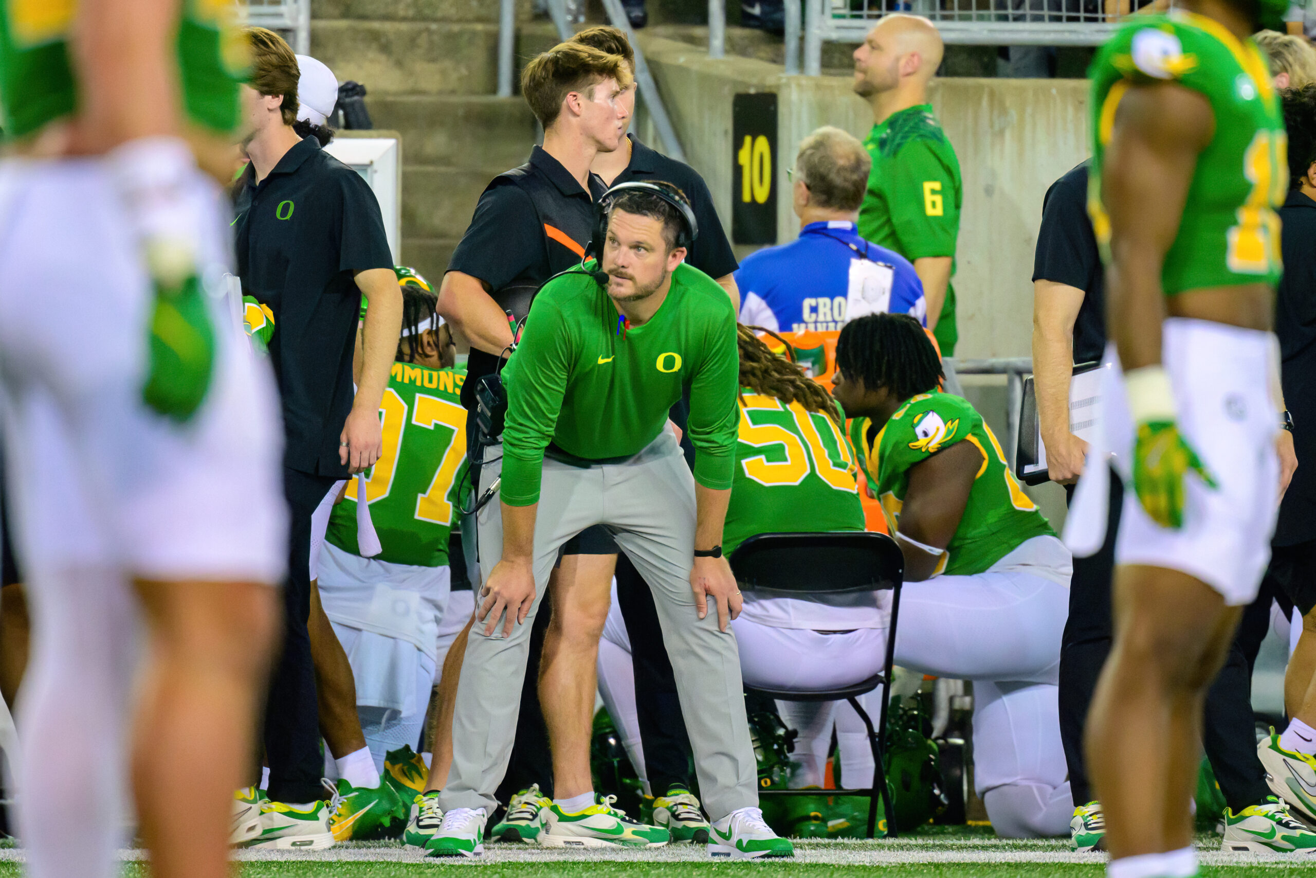 Dan Lanning Talks Offensive Line, Oregon State in Weekly Presser