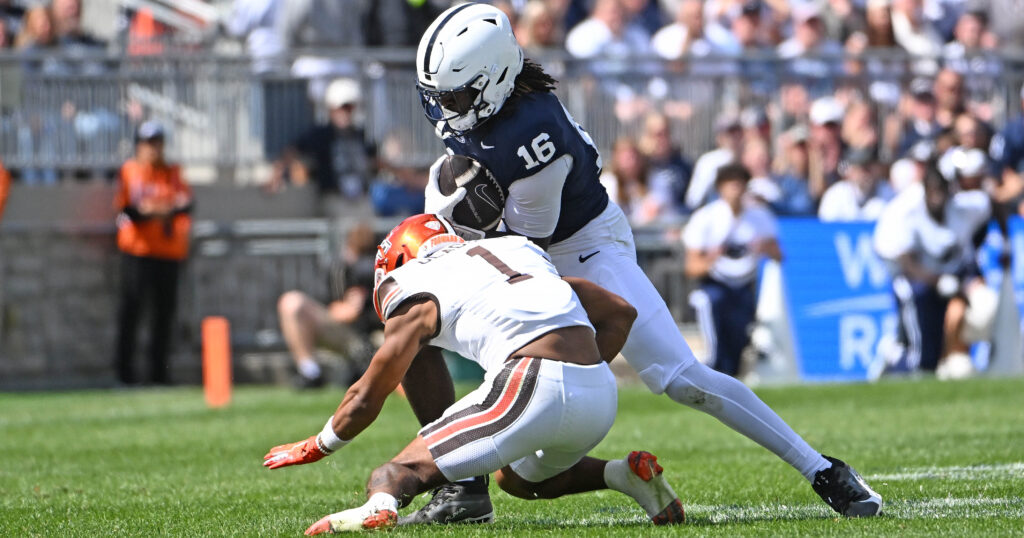 Penn State tight end Zakee Wheatley