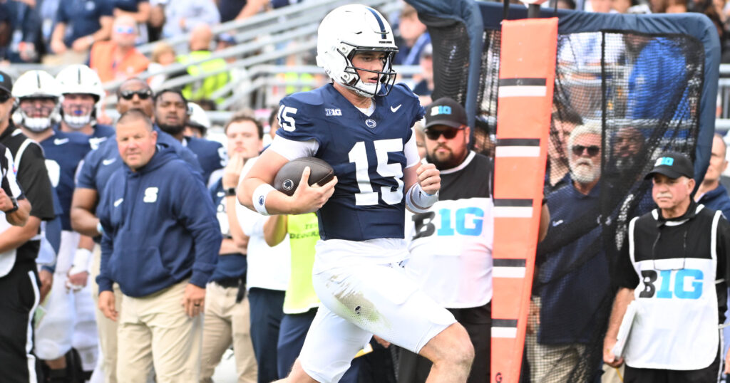 Penn State quarterback Drew Allar