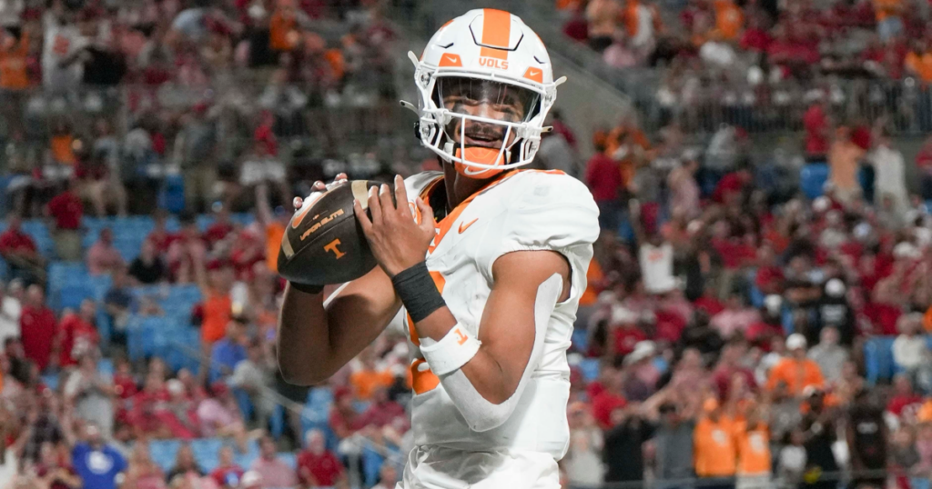 Tennessee quarterback Nico Iamaleava. Credit: Saul Young/News Sentinel / USA TODAY NETWORK