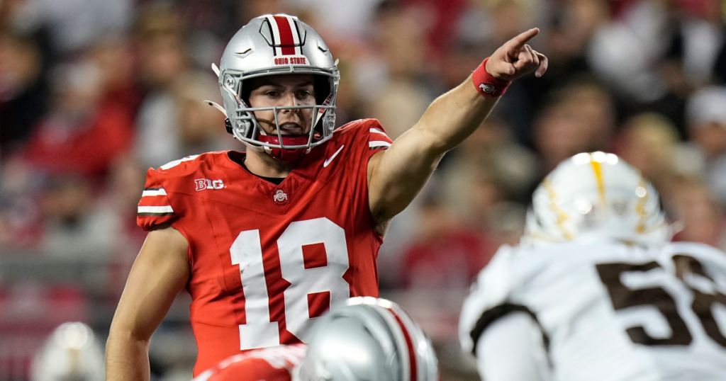 will-howard-injury-update-peacock-broadcast-reveals-update-on-ohio-state-qb-status