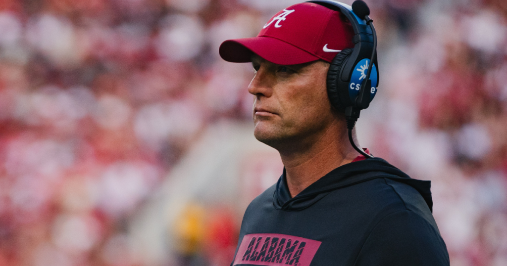 Alabama HC Kalen DeBoer