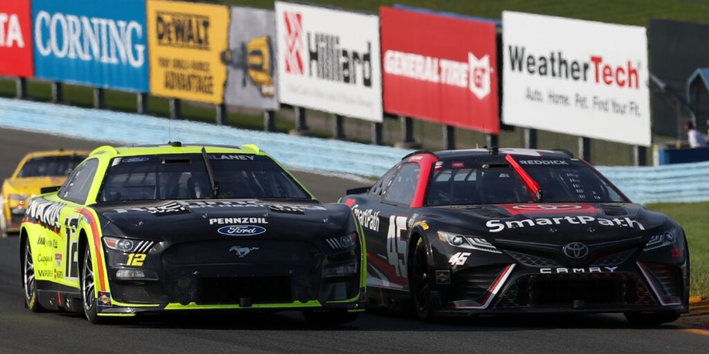 Tyler Reddick, Ryan Blaney