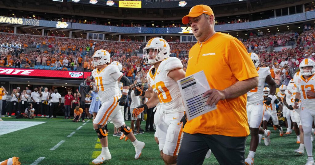 Josh Heupel, Tennessee Football | Jim Dedmon-Imagn Images