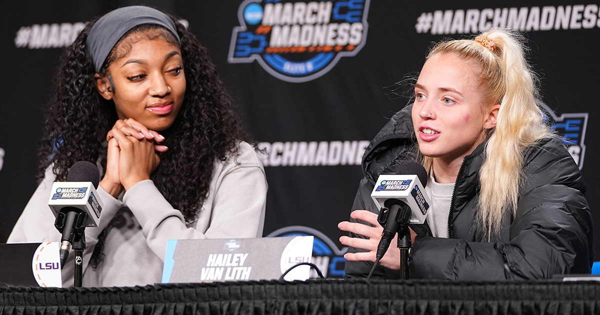 Angel Reese opens up on relationship with Hailey Van Lith, how she fit at  LSU - On3