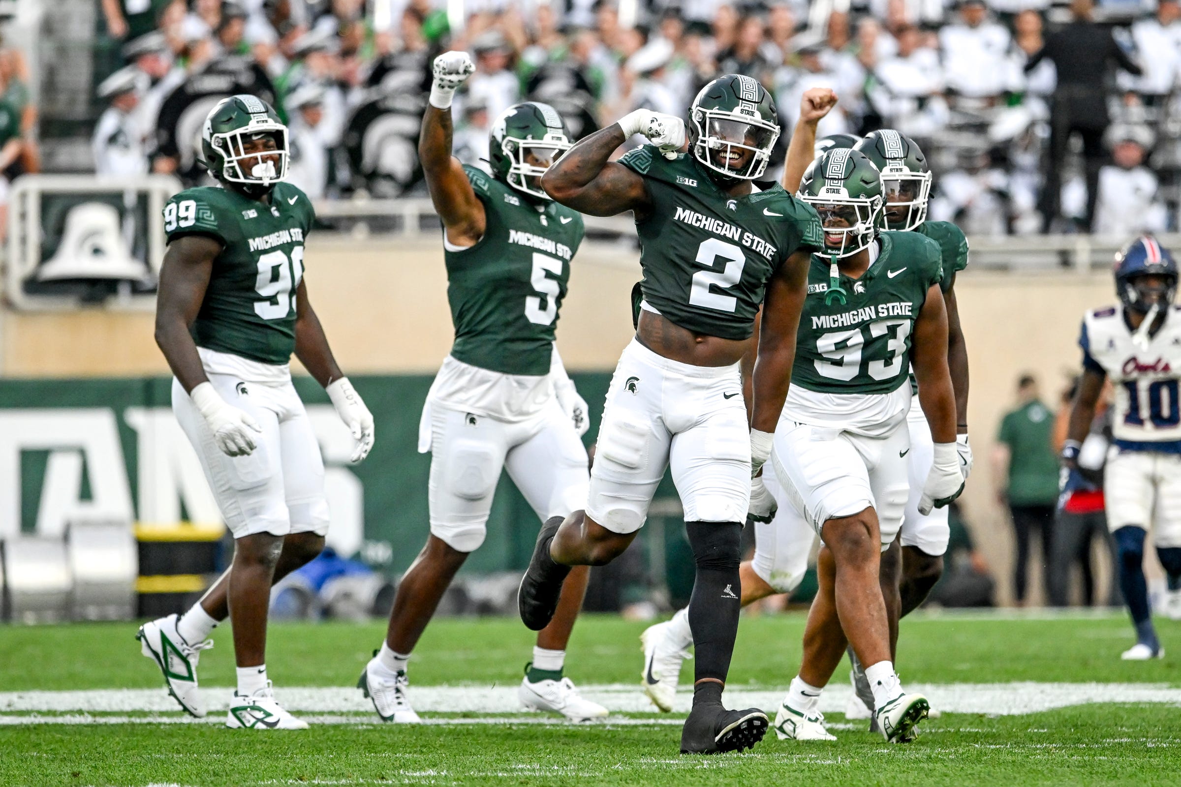 Michigan State defense flourishing thanks in part to developing depth