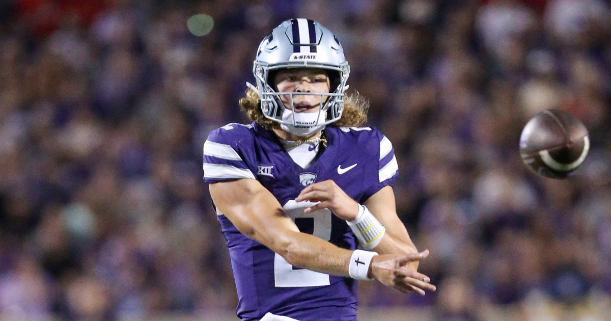 Avery Johnson Injury: Kansas State QB leaves game with non-contact injury