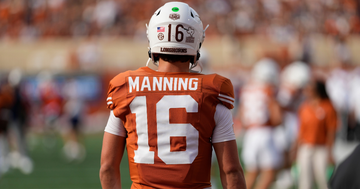 Texas QB Arch Manning already proving he is more than his last name - On3