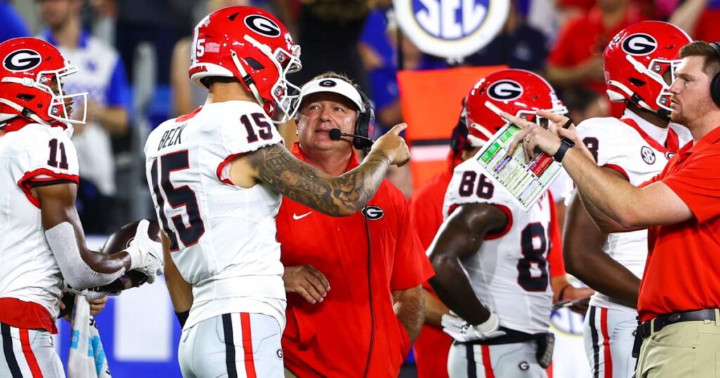 Kirby Smart Carson Beck Georgia