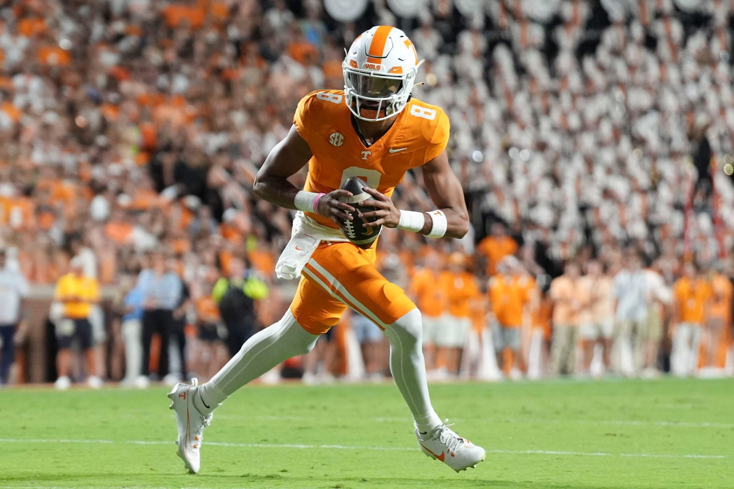 Nico Iamaleava injury update ABC broadcast crew provides latest on