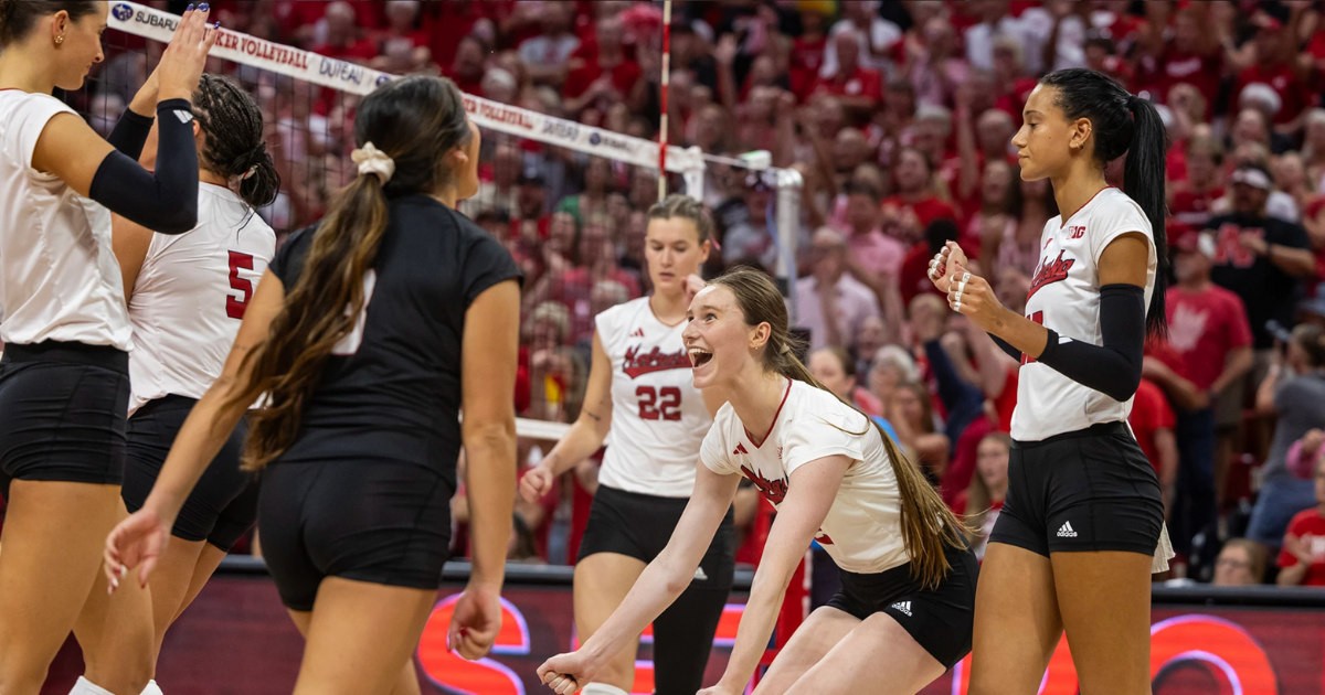 Nebraska vs. Louisville volleyball sets TV ratings record for ABC, ESPN