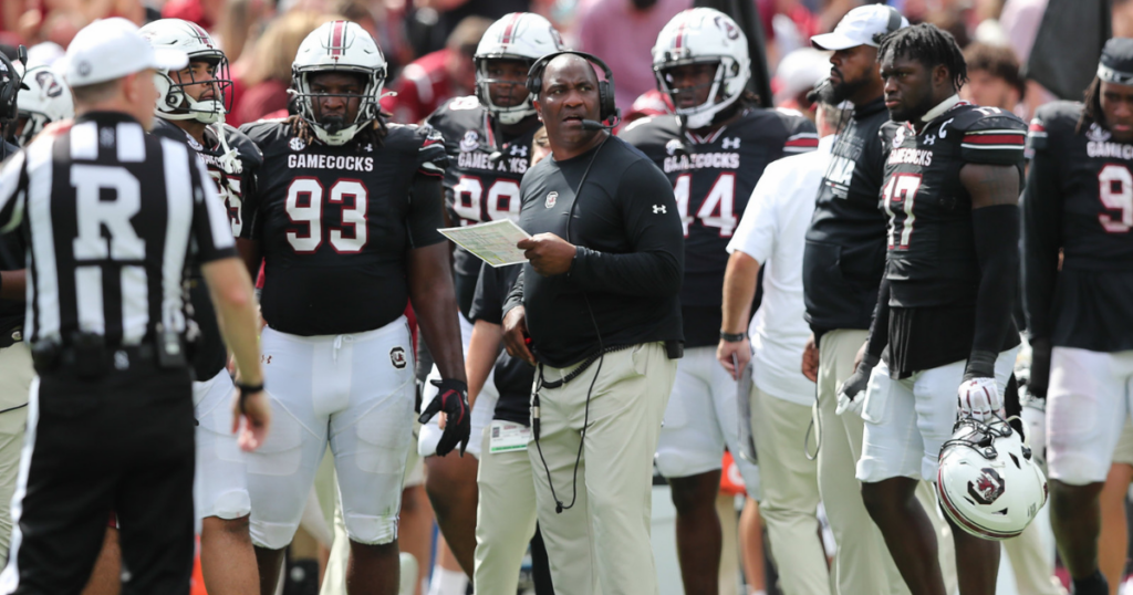 South Carolina defensive coordinator Clayton White (CJ Driggers/GamecockCentral)