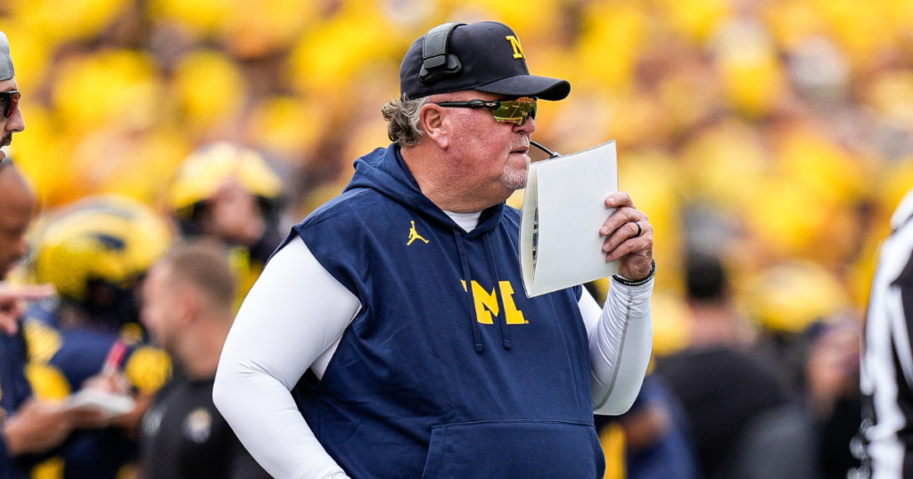 Michigan Wolverines football defensive coordinator Wink Martindale spent 20 years coaching in the NFL. (Photo by Junfu Han-USA TODAY Network via Imagn Images)