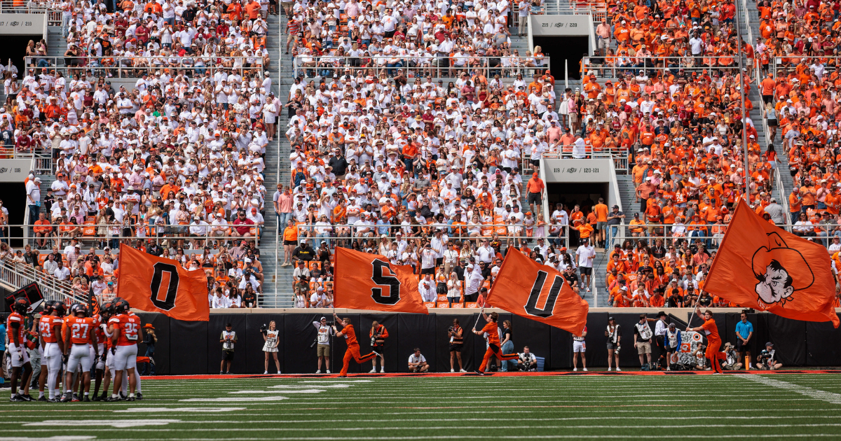 Oklahoma State to debut new onfield logos at Boone Pickens Stadium On3