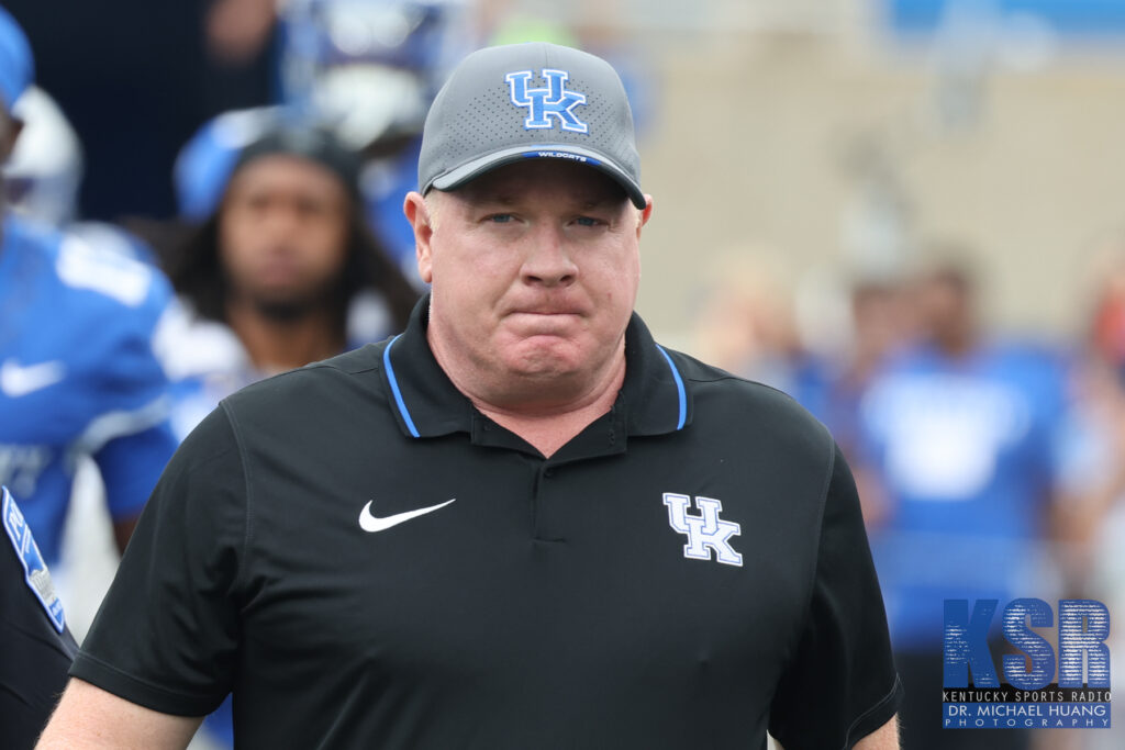 Kentucky head coach Mark Stoops - Dr. Michael Huang, Kentucky Sports Radio