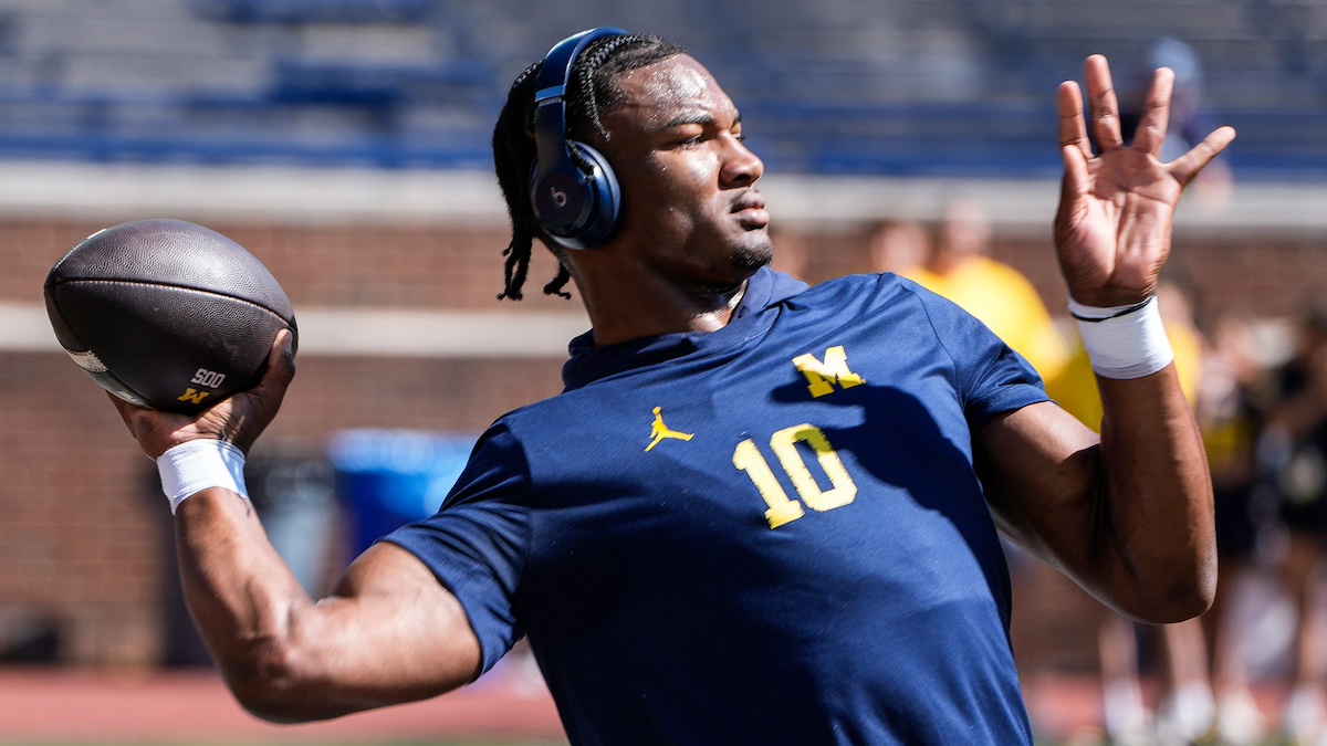 Sherrone Moore praises Michigan’s offense, Alex Orji leads USC 14-3 at halftime