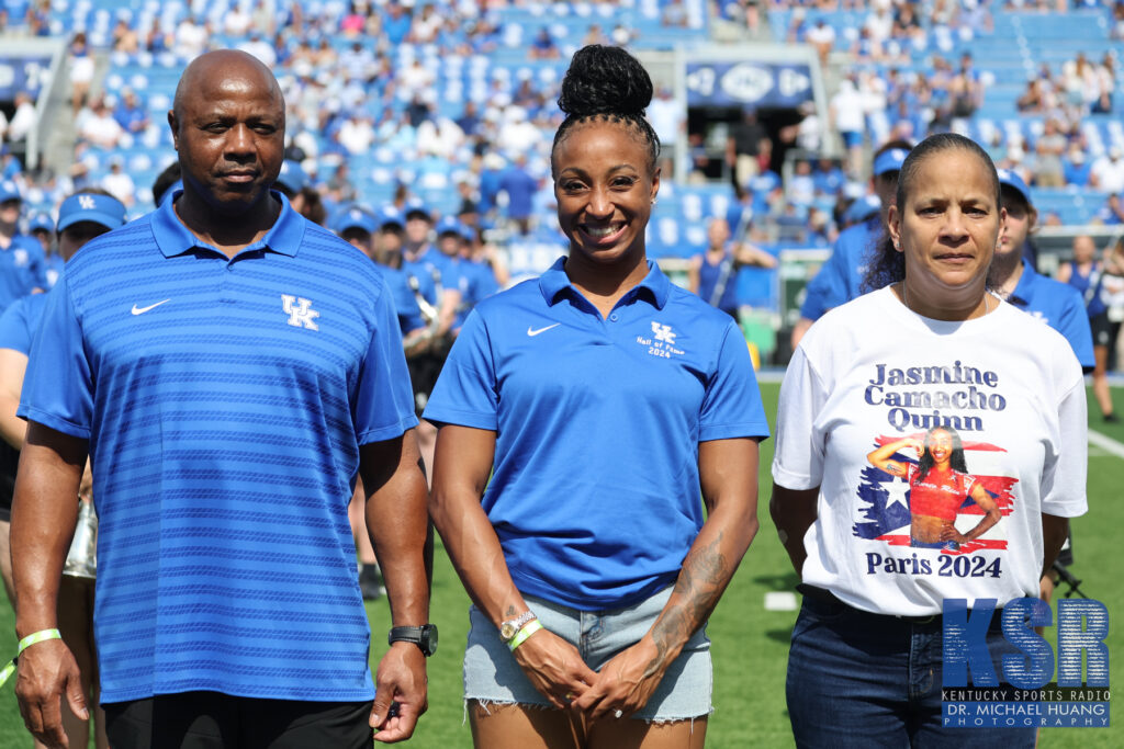 Kentucky track star Jasmine Camacho-Quinn is honored as a member of Kentucky's 2024 Hall of Fame Class - Dr. Michael Huang, Kentucky Sports Radio