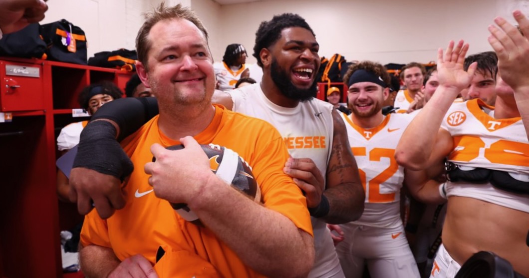 Video: Josh Heupel's emotional speech in the Tennessee locker room after win at Oklahoma