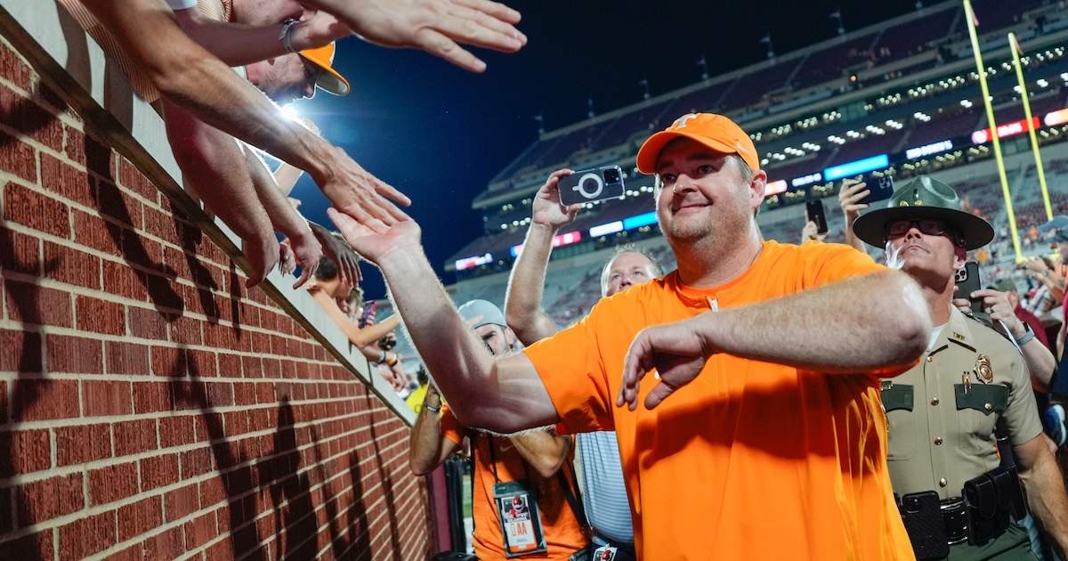 Tennessee's win over Oklahoma was more about Josh Heupel's future than his past