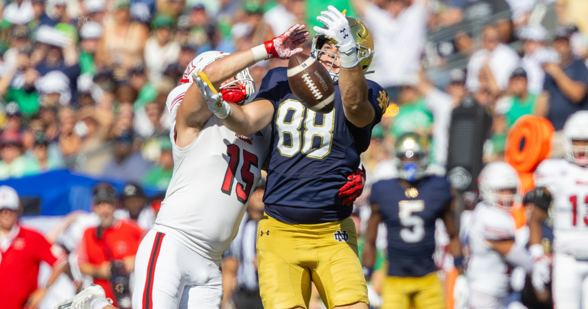 Notre Dame vs. Miami University snap counts, participation chart Offense