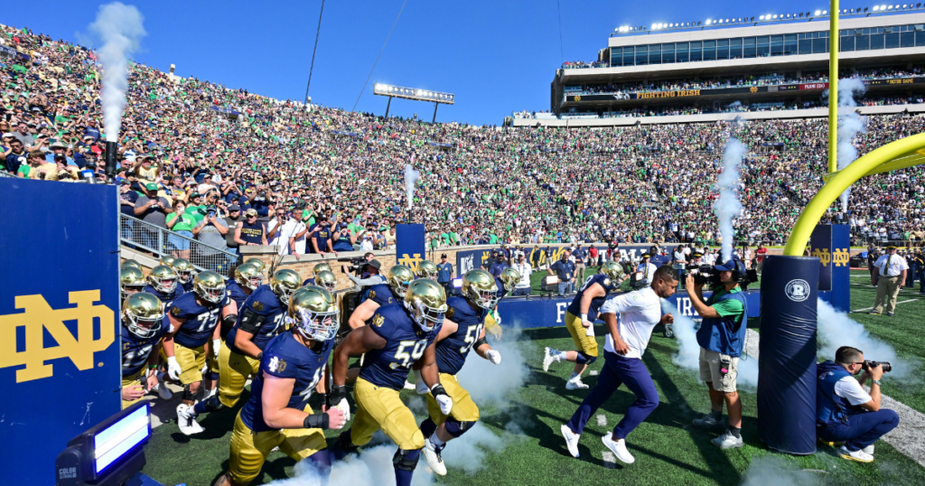 notre dame runout