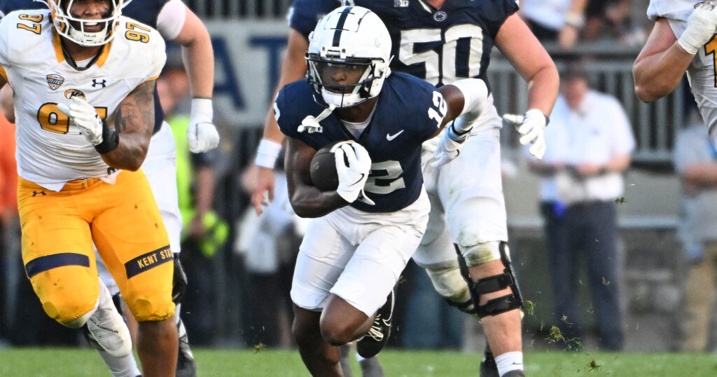 Penn State wide receiver Anthony Ivey