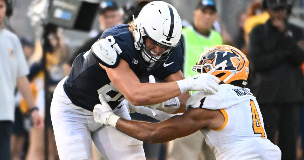 Penn State tight end Luke Reynolds