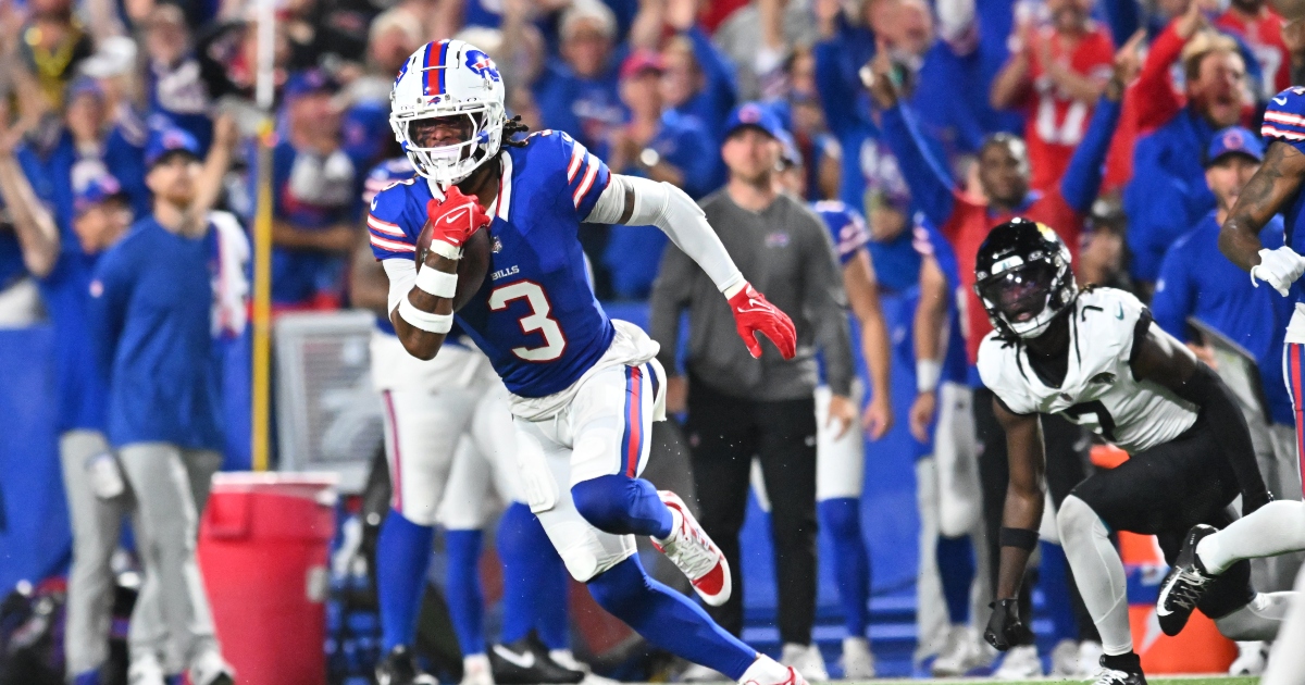 Damar Hamlin reacts to the first interception of his career and reflects on a “special” experience with the Bills