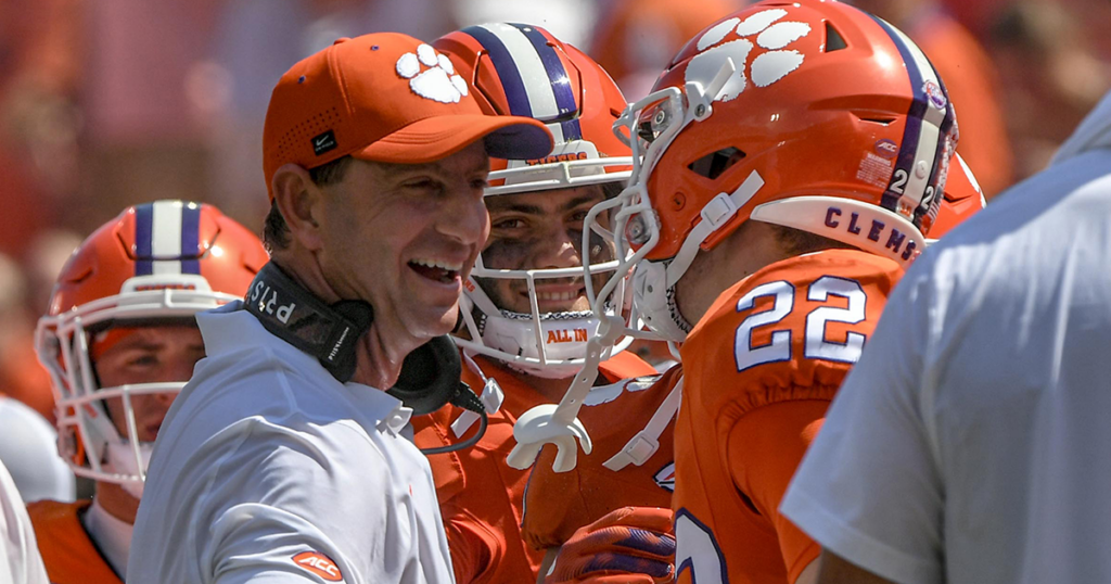 Dabo Swinney Clemson head coach