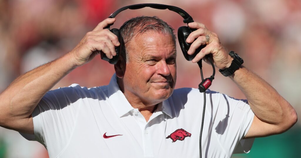 Sam Pittman, Arkansas