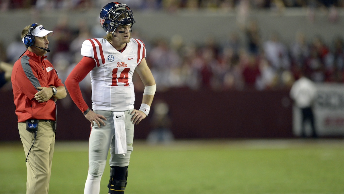 Hugh Freeze reacts to Bo Wallace rant over Freeze’s handling of QBs