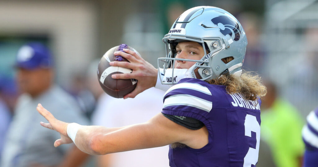 A slow start this season for Kansas State QB Avery Johnson