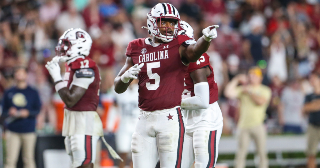 South Carolina football EDGE Kyle Kennard; Photo: Katie Dugan/GamecockCentral