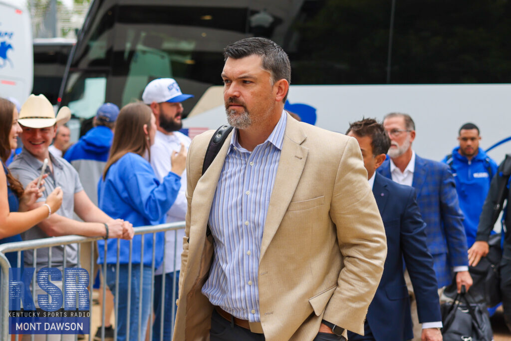 Brad White at the Cat Walk before the Ole Miss game in Oxford - Mont Dawson, Kentucky Sports Radio