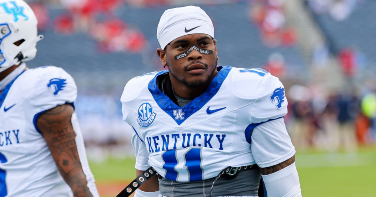 Kentucky DB Zion Childress declares for 2025 NFL Draft